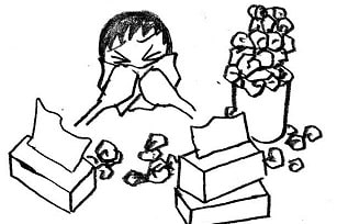 アレルギー性鼻炎の特徴