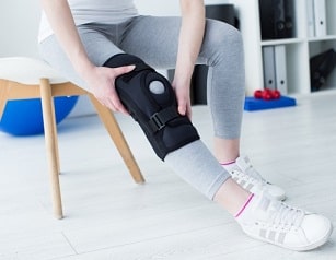 半月板損傷のサポーター